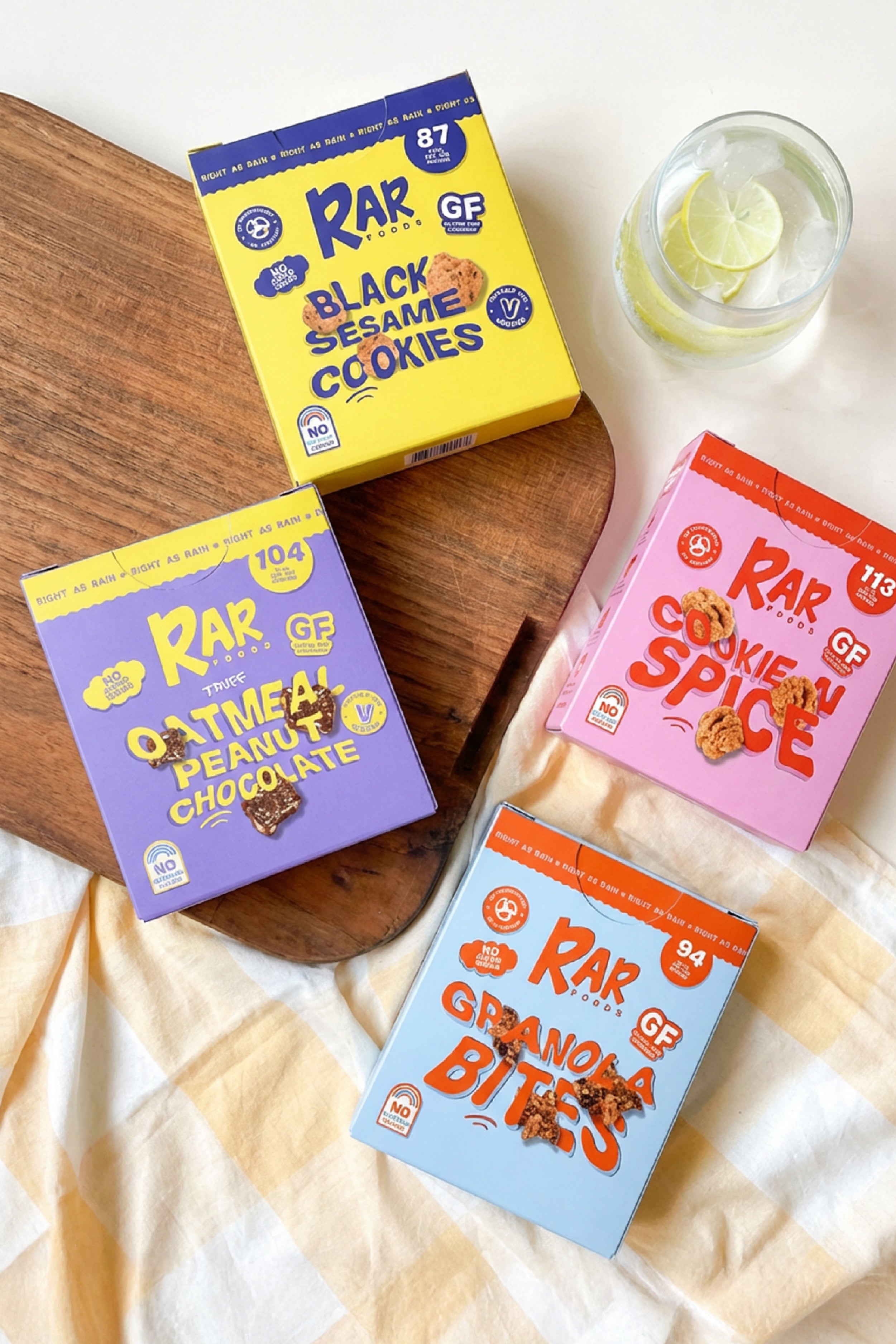 4x Cookie Mix 50 gr - RARFoods