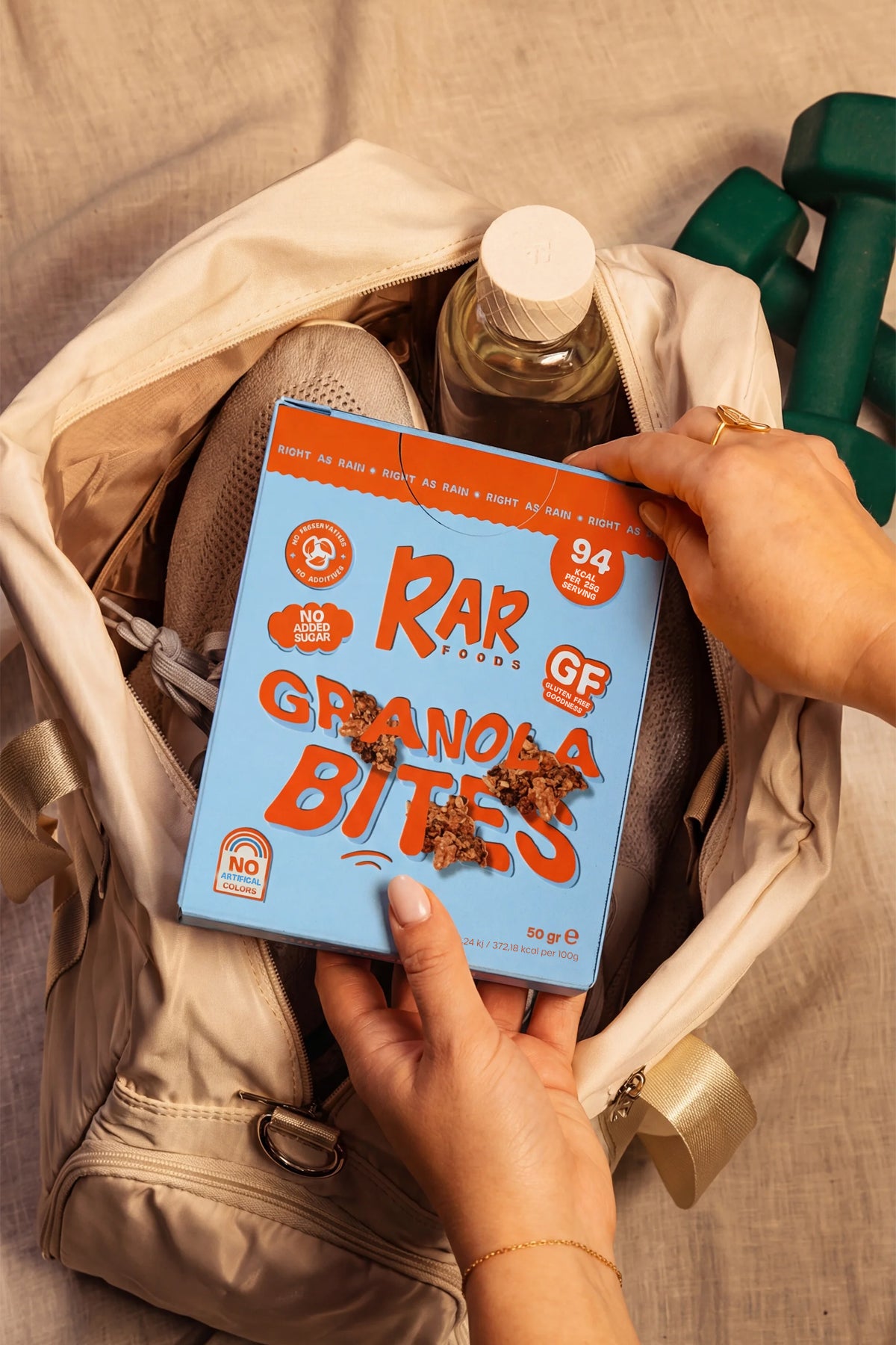 4x Granola Bites 50 gr - RARFoods