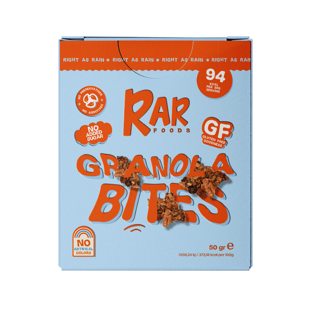 8x Granola Bites  50 gr - RARFoods